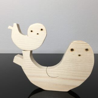 Zeehondenmoeder met 2 pups