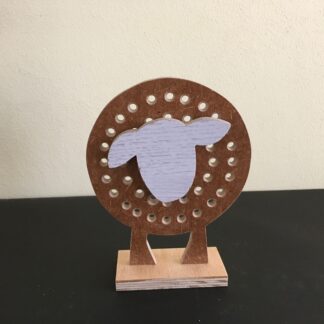 Borduurschaap staand frontaal