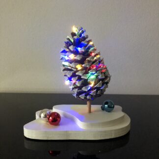 Kerst tableau met gekleurde leds (2)