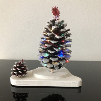 Kerst tableau met gekleurde leds (3)