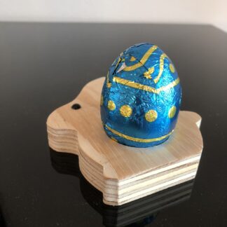 Konijntje als eierdopje