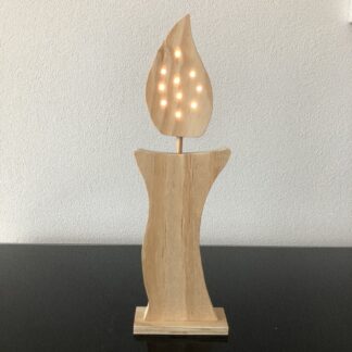 Gestileerde kaars (middel) met led
