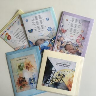 Gedichtenkaarten Felicitaties